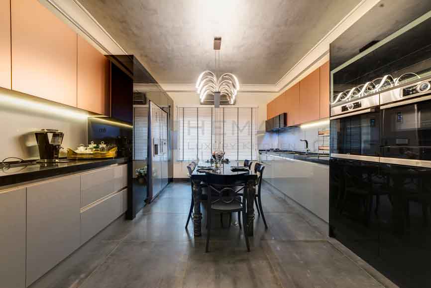 طراحی کابینت آشپزخانه شرکت هیمان