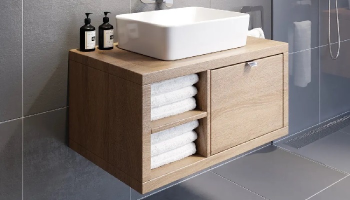 روشویی کابینتی دیواری